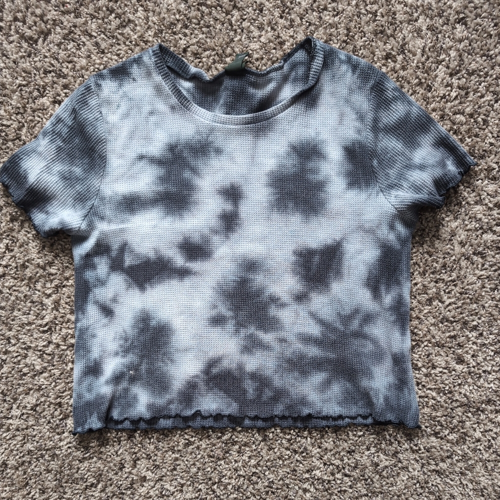 Tie-Dye Cropped Tee
